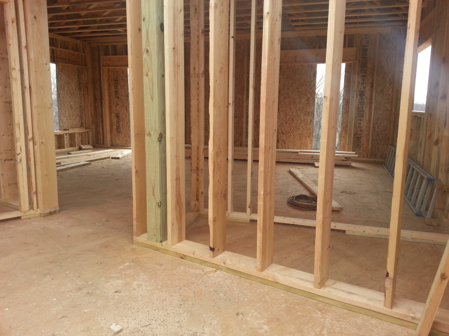 Inside the house