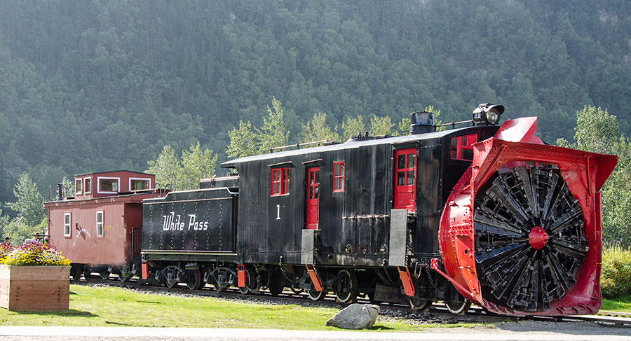 Train Track Snowblower