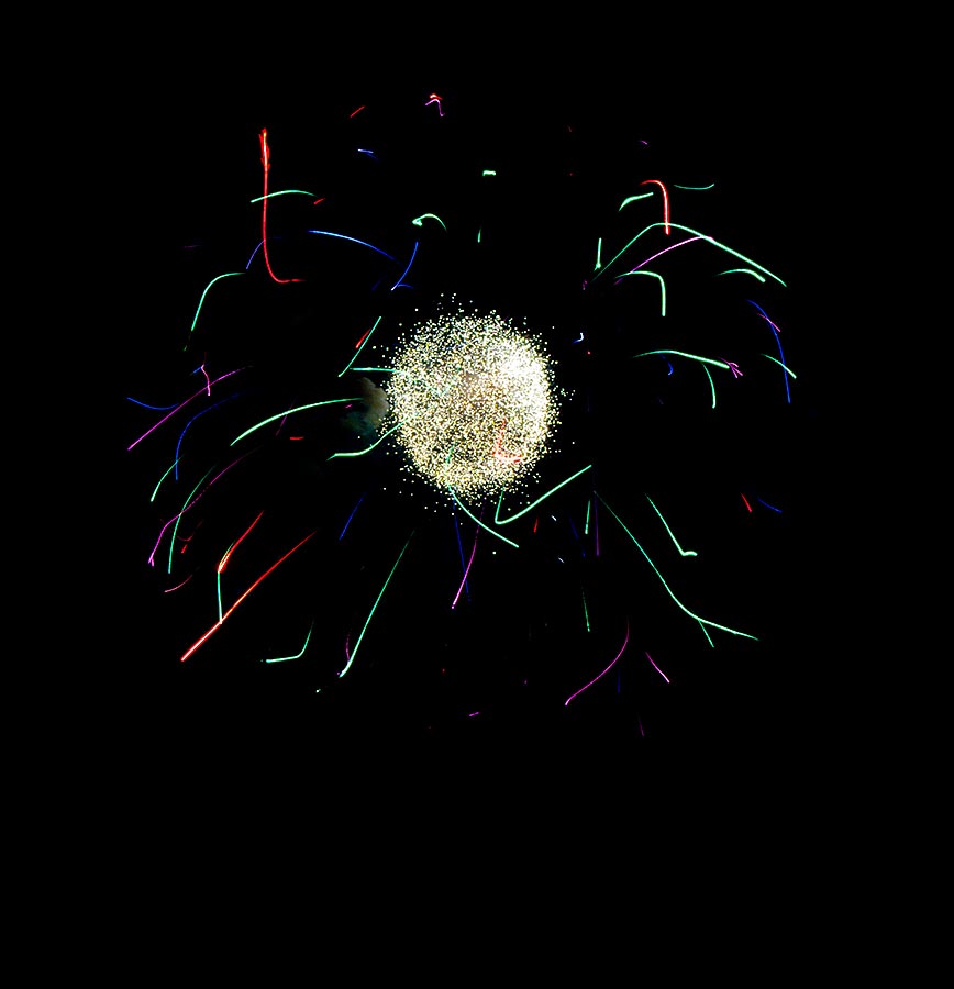 bizarre fireworks