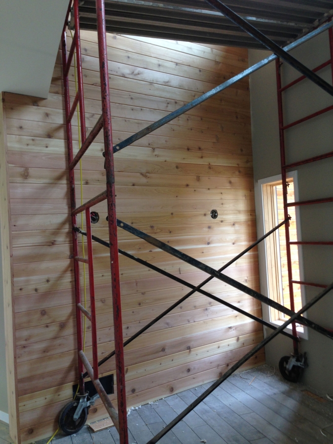 Cedar Wall