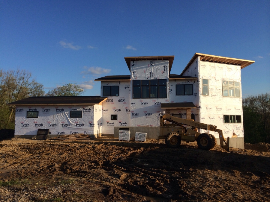 Windows are in.