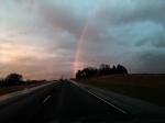Red Rainbow Pic taken by Becky
