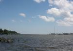 Looking from Annapolis towards the bay