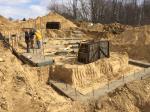 Footings in place. Foundation walls poured this coming week.